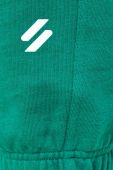 Спортивні штани Superdry колір зелений з принтом