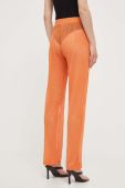 Штани R?sum? Rayanna жіночі колір помаранчевий прямі висока посадка