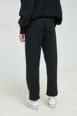 Спортивні штани Vans колір чорний з аплікацією