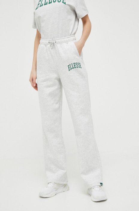 Спортивні штани Ellesse колір сірий з принтом