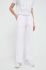 Спортивні штани Dkny колір білий однотонні (3212288)