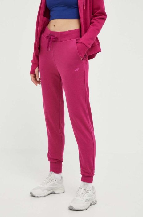 Спортивні штани 4F колір фіолетовий однотонні (3136399)