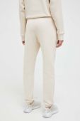 Спортивні штани Casall колір бежевий однотонні