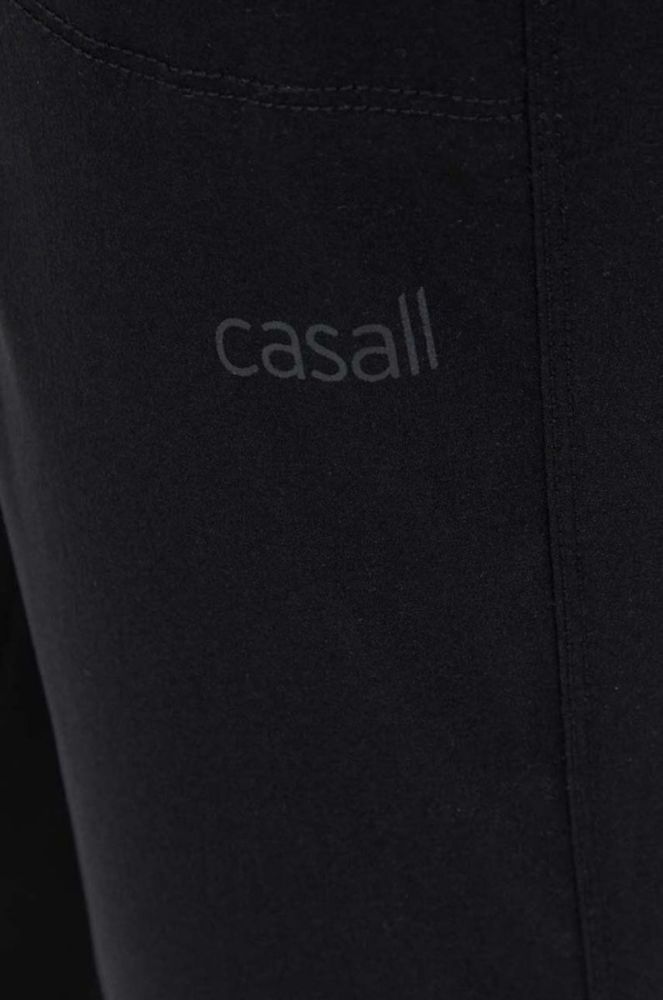 Спортивні штани Casall колір чорний однотонні (3185536) фото 5