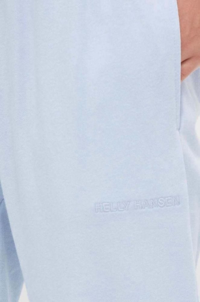 Спортивні штани Helly Hansen однотонні колір блакитний фото 4