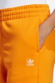 Бавовняні спортивні штани adidas Originals колір помаранчевий однотонні IK7689-POMARANCZ