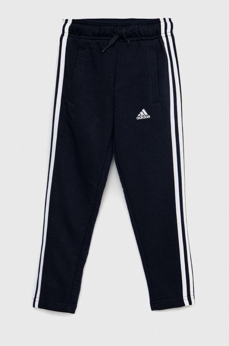 Дитячі спортивні штани adidas G 3S колір синій з аплікацією