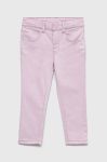 Дитячі штани Guess колір рожевий однотонні (2915111)