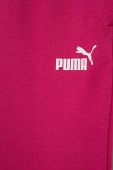 Дитячі спортивні штани Puma PUMA POWER Cat High Waist Pants TR G колір рожевий візерунок