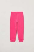 Дитячі бавовняні штани OVS колір рожевий однотонні (3045871)