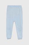 Штани для немовлят United Colors of Benetton однотонні колір блакитний (2980178)