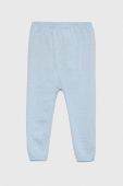 Штани для немовлят United Colors of Benetton однотонні колір блакитний (2980178)
