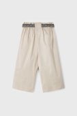 Дитячі штани Mayoral колір бежевий однотонні (2931876)