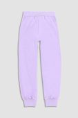Дитячі бавовняні штани Coccodrillo колір фіолетовий однотонні (2990870)