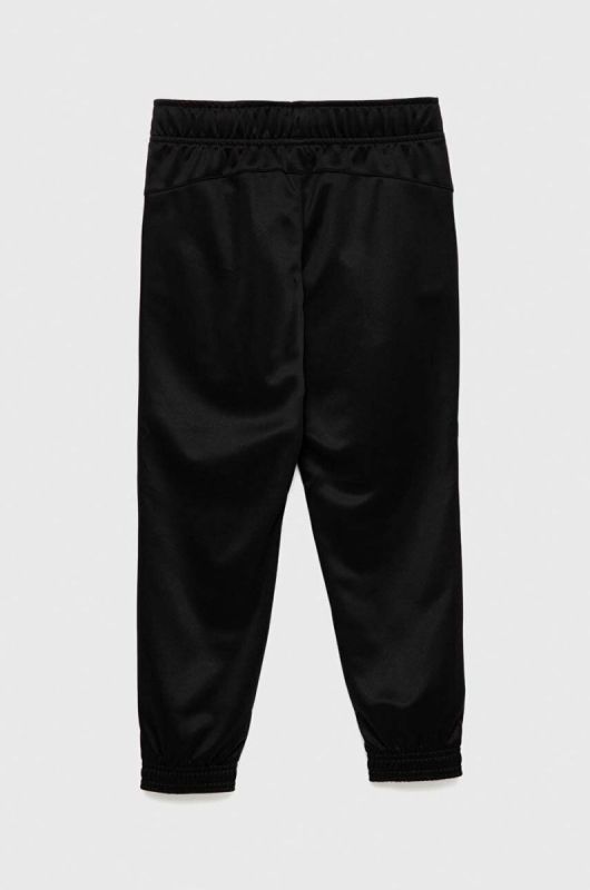 Дитячі спортивні штани Puma ACTIVE Tricot Pants cl B колір чорний з принтом фото 2