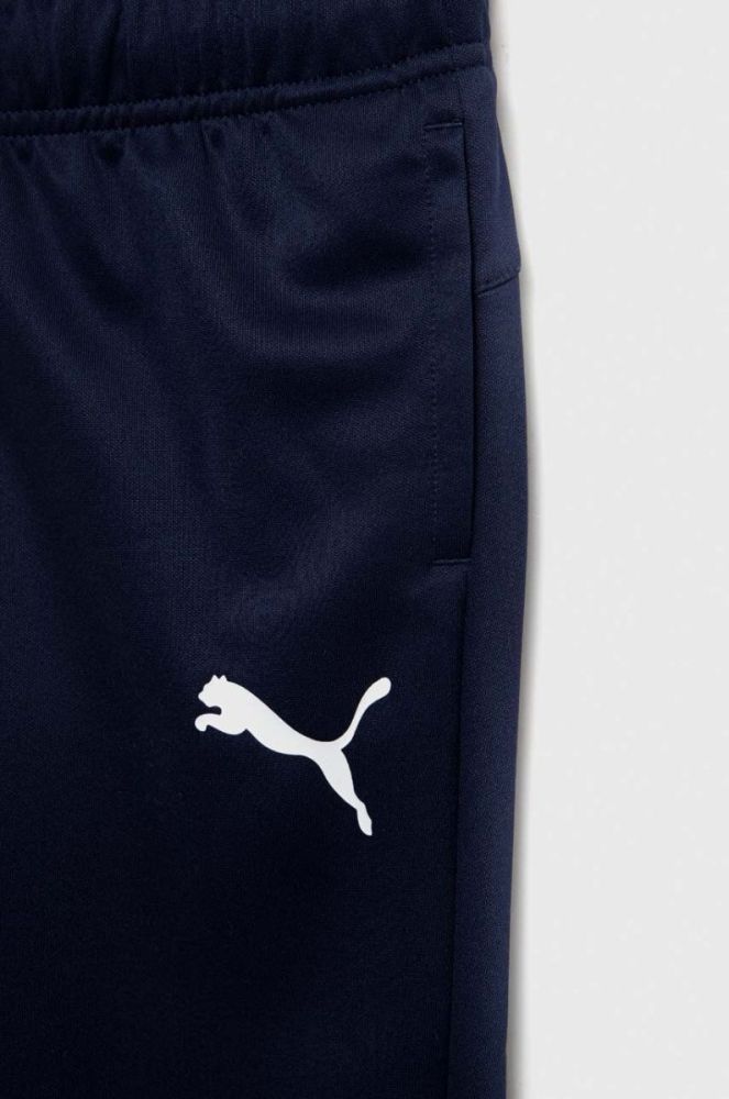 Дитячі спортивні штани Puma ACTIVE Tricot Pants cl B колір синій однотонні фото 3