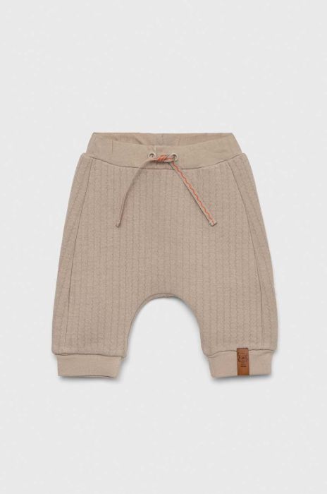 Cпортивний костюм для немовлят United Colors of Benetton колір бежевий однотонні (3039866)
