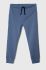 Дитячі бавовняні штани United Colors of Benetton з принтом колір блакитний (3391769)