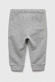 Дитячі спортивні штани United Colors of Benetton x Warner Bros колір сірий з принтом