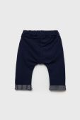 Дитячі спортивні штани United Colors of Benetton колір синій однотонні (3185563)
