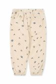 Дитячі бавовняні штани Konges Sl?jd колір бежевий візерунок (3000903)