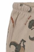 Дитячі бавовняні штани Konges Sl?jd колір бежевий візерунок (3000912)