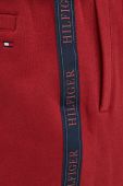 Бавовняні спортивні штани Tommy Hilfiger чоловічі колір червоний з аплікацією