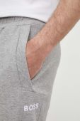 Спортивні штани BOSS BOSS GREEN чоловічі колір сірий з аплікацією