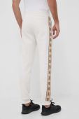 Спортивні штани Guess чоловічі колір бежевий з принтом