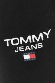 Бавовняні спортивні штани Tommy Jeans чоловічі колір чорний з принтом