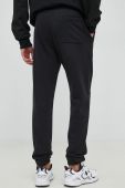 Бавовняні спортивні штани PS Paul Smith чоловічі колір чорний з аплікацією