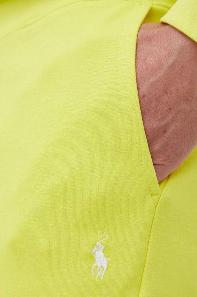 Спортивні штани Polo Ralph Lauren чоловічі колір жовтий однотонні фото 4