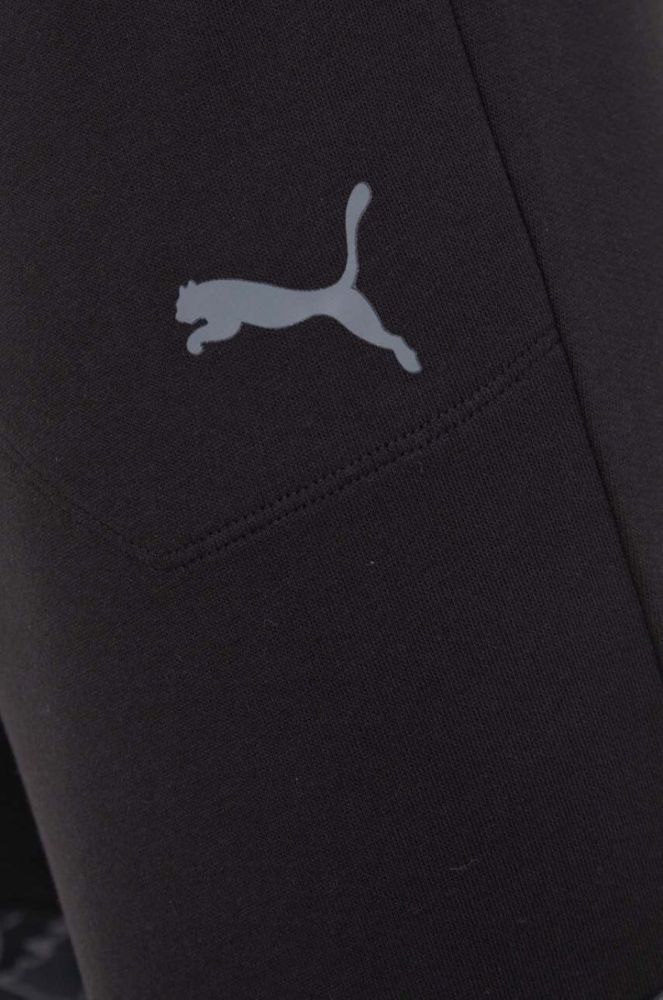 Штани для тренувань Puma Train Concept колір чорний з принтом фото 4
