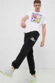 Спортивні штани Reebok Classic колір чорний з принтом