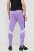 Штани для тренувань adidas Tiro колір фіолетовий з аплікацією