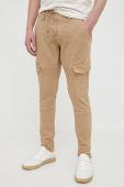 Штани Pepe Jeans Jared чоловічі колір бежевий
