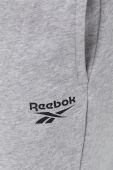 Спортивні штани Reebok колір сірий меланж (3167339)