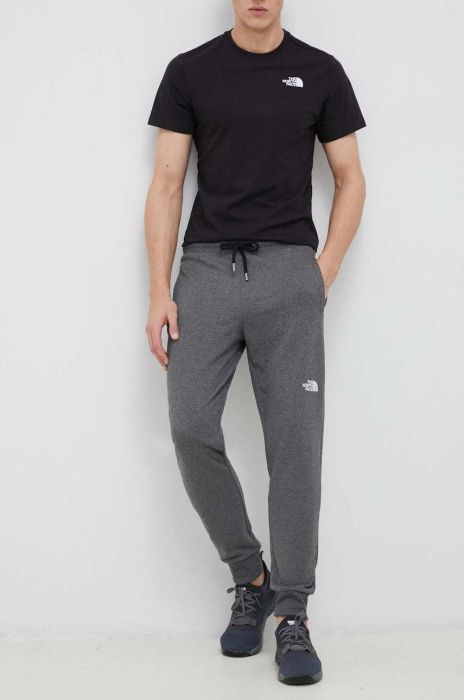 Спортивні штани The North Face колір сірий меланж (3014972)