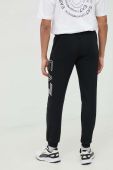 Спортивні штани EA7 Emporio Armani чоловічі колір чорний з принтом