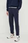 Спортивні штани Lacoste колір синій з аплікацією