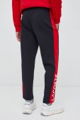Спортивні штани Lacoste колір червоний візерунок