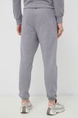Бавовняні спортивні штани Fila колір сірий однотонні