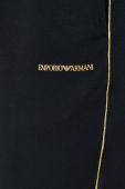 Спортивні штани Emporio Armani колір чорний з принтом