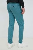 Штани з домішкою льону Tommy Hilfiger колір зелений фасон chinos (3031584) Штани з домішкою льону Tommy Hilfiger колір зелений фасон chinos (3031584)