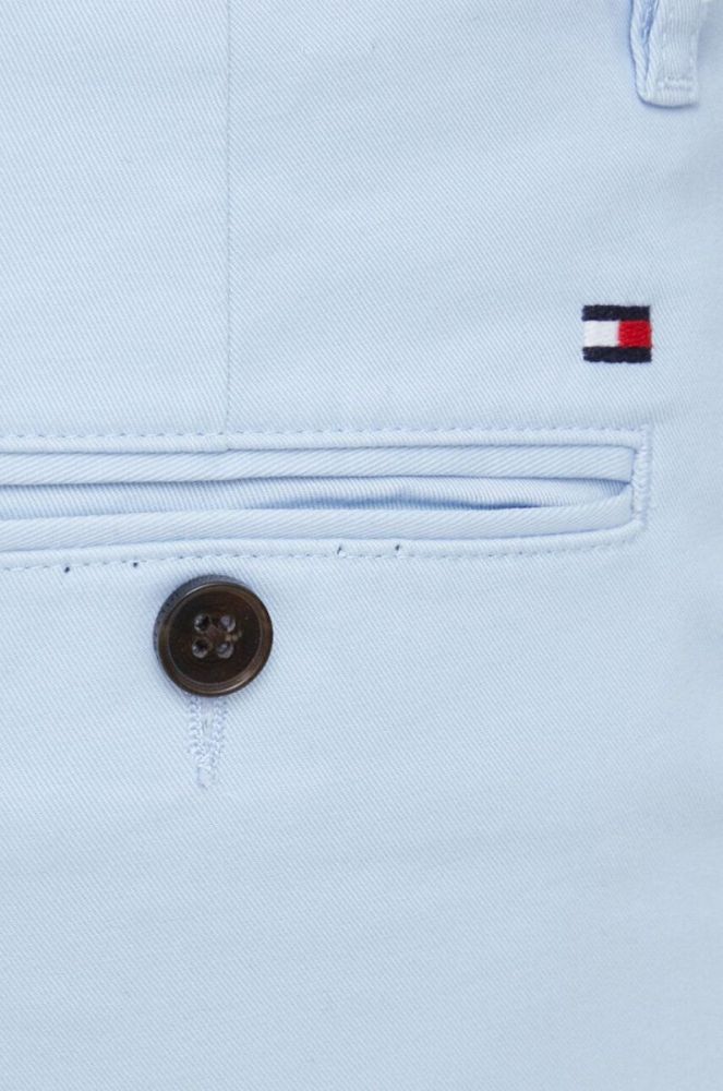 Штани Tommy Hilfiger чоловічі облягаюче колір блакитний (3095354) фото 4