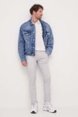 Штани Tommy Hilfiger чоловічі колір сірий облягаюче (3095341) Штани Tommy Hilfiger чоловічі колір сірий облягаюче (3095341)
