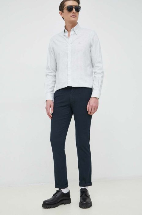 Штани Tommy Hilfiger чоловічі колір синій пряме (3053227) Штани Tommy Hilfiger чоловічі колір синій пряме (3053227)