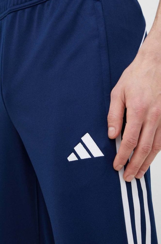 Штани для тренувань adidas Performance Tiro 23 колір синій з аплікацією (3086257) фото 3