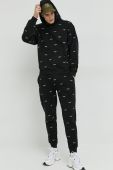 Бавовняні спортивні штани HUGO колір чорний візерунок (3039889)
