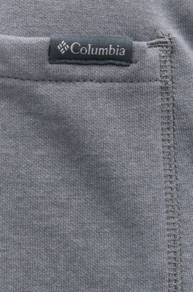 Спортивні штани Columbia чоловічі колір сірий з принтом фото 4